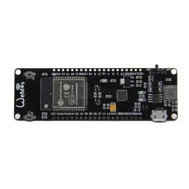 Wemos ESP32 WiFI+BT Board 18650 Battery Holder