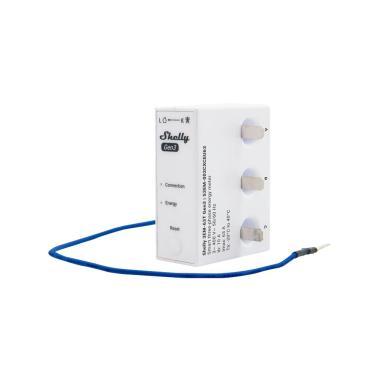 Shelly 3EM-63T Gen3 WiFi-s fogyasztásmérő 3 fázisú