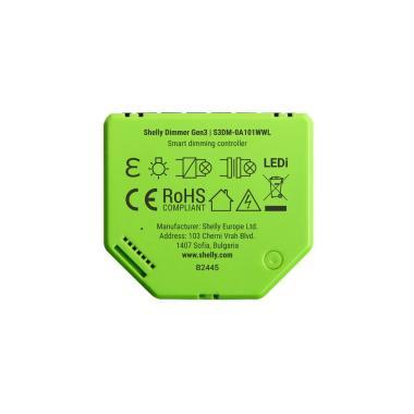 Shelly Dimmer Gen3 Wi-Fi+BT okos fényerőszabályozó