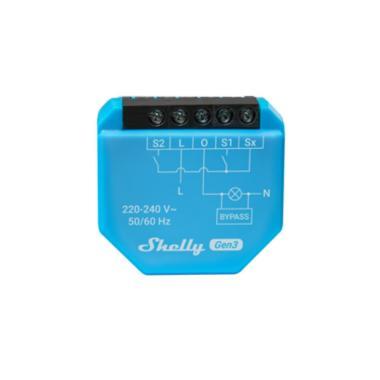Shelly Plus 1L Gen3 WiFi+BT relé, csak fázis