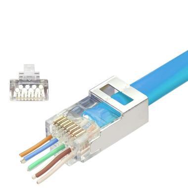 Braun Group FTP Cat6A nyitott végű RJ45 dugó 100db