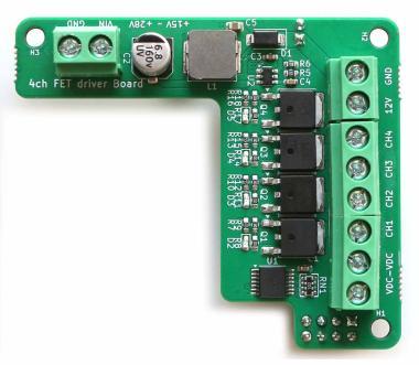 HARDKERNEL 4Ch FET Board for C5