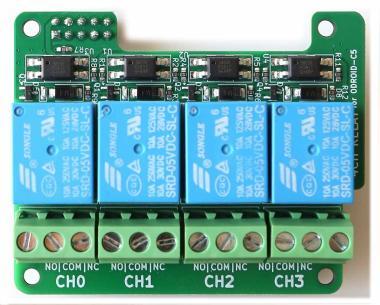 HARDKERNEL 4Ch Relay Board for C5