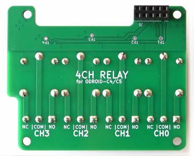 HARDKERNEL 4Ch Relay Board for C5