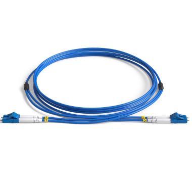 Optikai patch LC/UPC-LC/UPC páncélos SM DX 3mm 1m