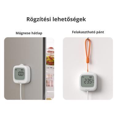 Sonoff ZigBee kültéri hőmérő LDC kijelző + szonda