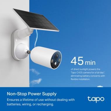 TP-Link Tapo C425 kamera és Solar Panel